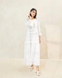 Loeffler Randall Antoinette Tiered Lace Dress| FOR THE GUESTS|FOR THE BRIDE