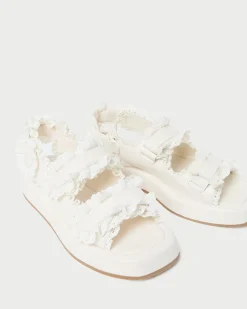 Loeffler Randall Blaise Leather Platform Sandal| Casual Staples|Vacation Shop
