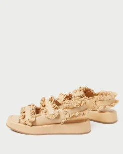 Loeffler Randall Blaise Leather Platform Sandal| Casual Staples|Vacation Shop