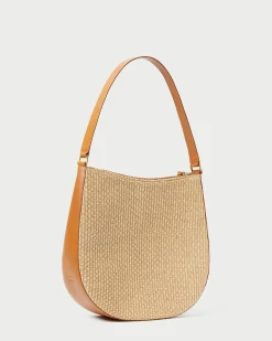 Loeffler Randall Bowen Natural Straw Hobo| Casual Staples|Totes