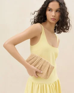 Loeffler Randall Brit Pleated Clutch| Clutches