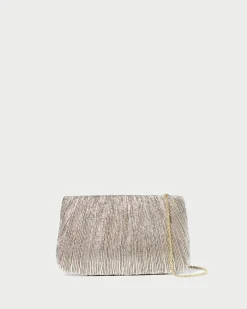 Loeffler Randall Brit Lamé Pleated Clutch| Clutches