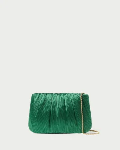 Loeffler Randall Brit Flat Pleated Clutch| SOMETHING BLUE|FOR THE BRIDE
