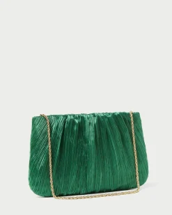 Loeffler Randall Brit Flat Pleated Clutch| SOMETHING BLUE|Clutches