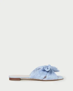 Loeffler Randall Daphne Bow Slide| SOMETHING BLUE|FOR THE BRIDE