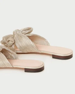 Loeffler Randall Daphne Bow Slide| Flat Sandals