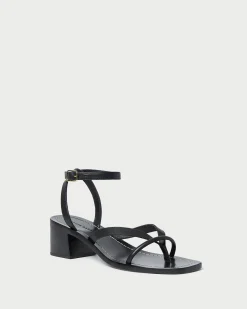 Loeffler Randall Eloise Leather Heeled Sandal| Casual Staples|Vacation Shop