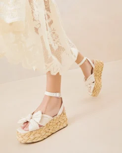 Loeffler Randall Gaby Bow Espadrille| Flats & Loafers