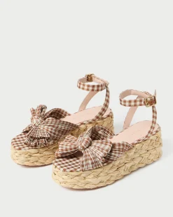 Loeffler Randall Gaby Pleated Bow Espadrille| Casual Staples|Event Essentials