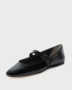 Loeffler Randall Ginger Brown Moiré Mary Jane| Jessie Loves|Flats & Loafers