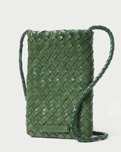 Loeffler Randall Grace Emerald Woven Crossbody| Jessie Loves|Crossbodies