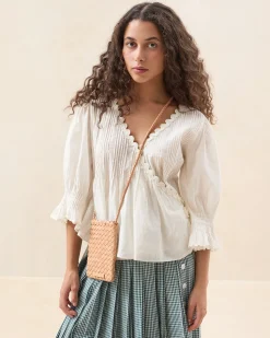 Loeffler Randall Grace Woven Crossbody| Vacation Shop|Crossbodies
