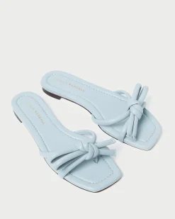 Loeffler Randall Hadley Bow Sandal| SOMETHING BLUE|FOR THE BRIDE