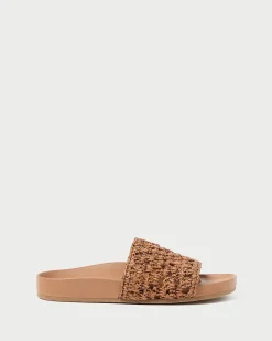 Loeffler Randall Henri Crochet Leather Sandal| Jessie Loves|Flat Sandals