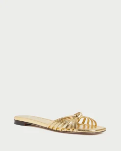 Loeffler Randall Izzie Leather Knot Sandal| FOR THE BRIDE|Casual Staples