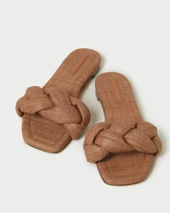 Loeffler Randall Joanna Braided Sandal| Flat Sandals