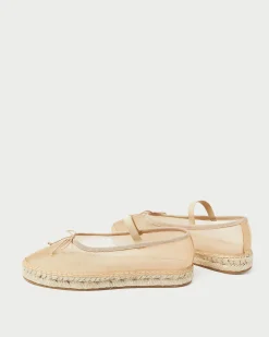 Loeffler Randall Kayla Mesh Ballet Espadrille| Casual Staples|Flats & Loafers