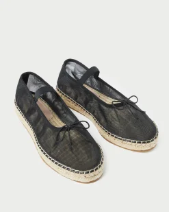 Loeffler Randall Kayla Mesh Ballet Espadrille| Casual Staples|Flats & Loafers