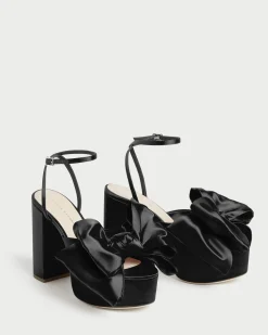 Loeffler Randall Kiki Satin Platform Sandal| FOR THE BRIDE|Heeled Sandals