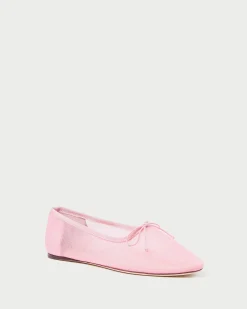 Loeffler Randall Landon Satin Ballet Flat| SOMETHING BLUE|FOR THE BRIDE