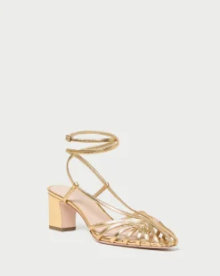 Loeffler Randall Livvy Leather Heeled Sandal| FOR THE GUESTS|Heeled Sandals