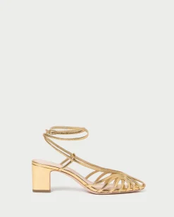 Loeffler Randall Livvy Leather Heeled Sandal| FOR THE GUESTS|Heeled Sandals