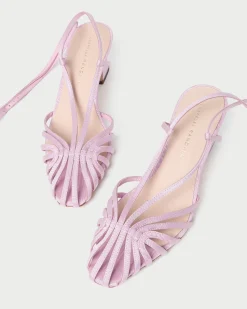 Loeffler Randall Livvy Leather Heeled Sandal| FOR THE GUESTS|Heeled Sandals