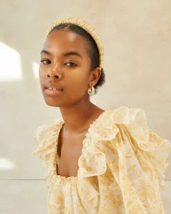 Loeffler Randall Marina Puffy Headband| Accessories