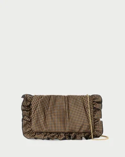Loeffler Randall Mavis Raffia Ruffle Clutch| FOR THE GUESTS|FOR THE BRIDE