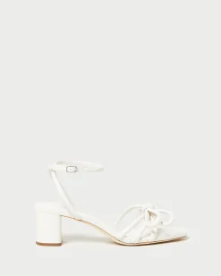 Loeffler Randall Mikel Bow Mid-Heel Sandal| FOR THE GUESTS|FOR THE BRIDE