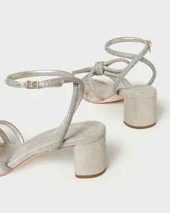 Loeffler Randall Mikel Bow Mid-Heel Sandal| FOR THE GUESTS|FOR THE BRIDE