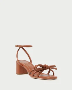 Loeffler Randall Mikel Bow Mid-Heel Sandal| FOR THE BRIDE|Casual Staples