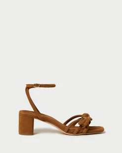 Loeffler Randall Mikel Bow Mid-Heel Sandal| FOR THE BRIDE|Casual Staples