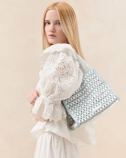 Loeffler Randall Missy Crochet Tote| Totes