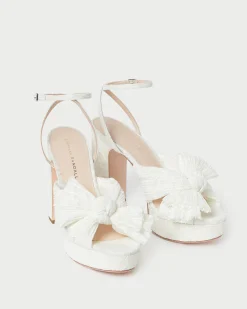 Loeffler Randall Natalia Platform Bow Heel| FOR THE GUESTS|FOR THE BRIDE