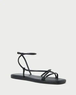 Loeffler Randall Noor Leather Flat Sandal| FOR THE GUESTS|Flat Sandals