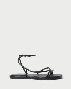 Loeffler Randall Noor Leather Flat Sandal| FOR THE GUESTS|Flat Sandals