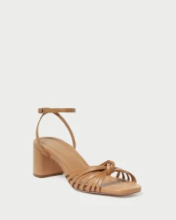 Loeffler Randall Olivia Knot Mid-Heel Sandal| FOR THE BRIDE|Event Essentials