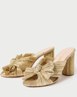 Loeffler Randall Penny Pleated Bow Heel| FOR THE BRIDE|Event Essentials