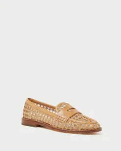 Loeffler Randall Rachel Raffia Loafer| Casual Staples|Flats & Loafers