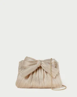 Loeffler Randall Rayne Black Bow Clutch| Clutches