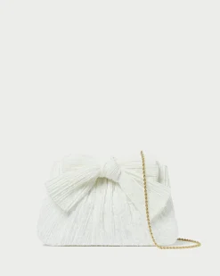 Loeffler Randall Rayne Black Bow Clutch| Clutches