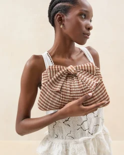 Loeffler Randall Rayne Bow Clutch| SOMETHING BLUE|FOR THE BRIDE