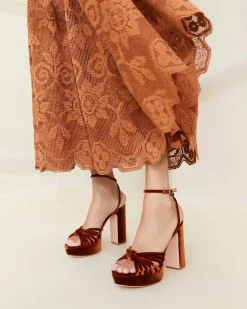 Loeffler Randall Rivka Suede Platform Sandal| FOR THE BRIDE|Heeled Sandals