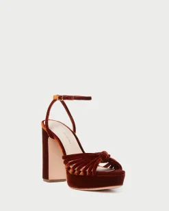 Loeffler Randall Rivka Knot Platform Sandal| Heeled Sandals