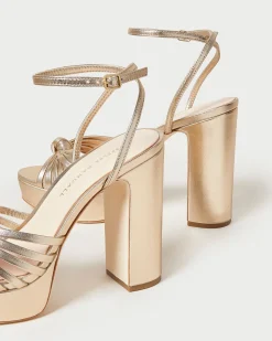 Loeffler Randall Rivka Knot Platform Sandal| Heeled Sandals