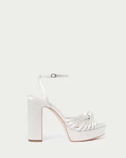 Loeffler Randall Rivka Knot Platform Sandal| SOMETHING BLUE|FOR THE BRIDE