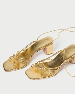 Loeffler Randall Ryder Leather Heeled Sandal| FOR THE GUESTS|FOR THE BRIDE