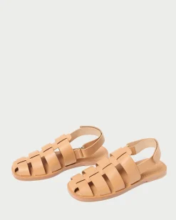 Loeffler Randall Sawyer Leather Caged Sandal| Casual Staples|Vacation Shop