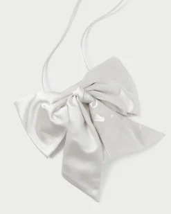 Loeffler Randall Violet Satin Bow Crossbody| FOR THE BRIDE|Crossbodies